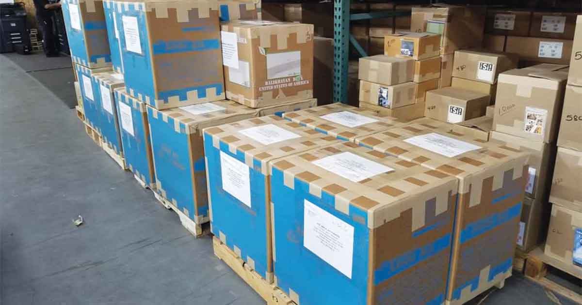 Large Shipment to Philippines